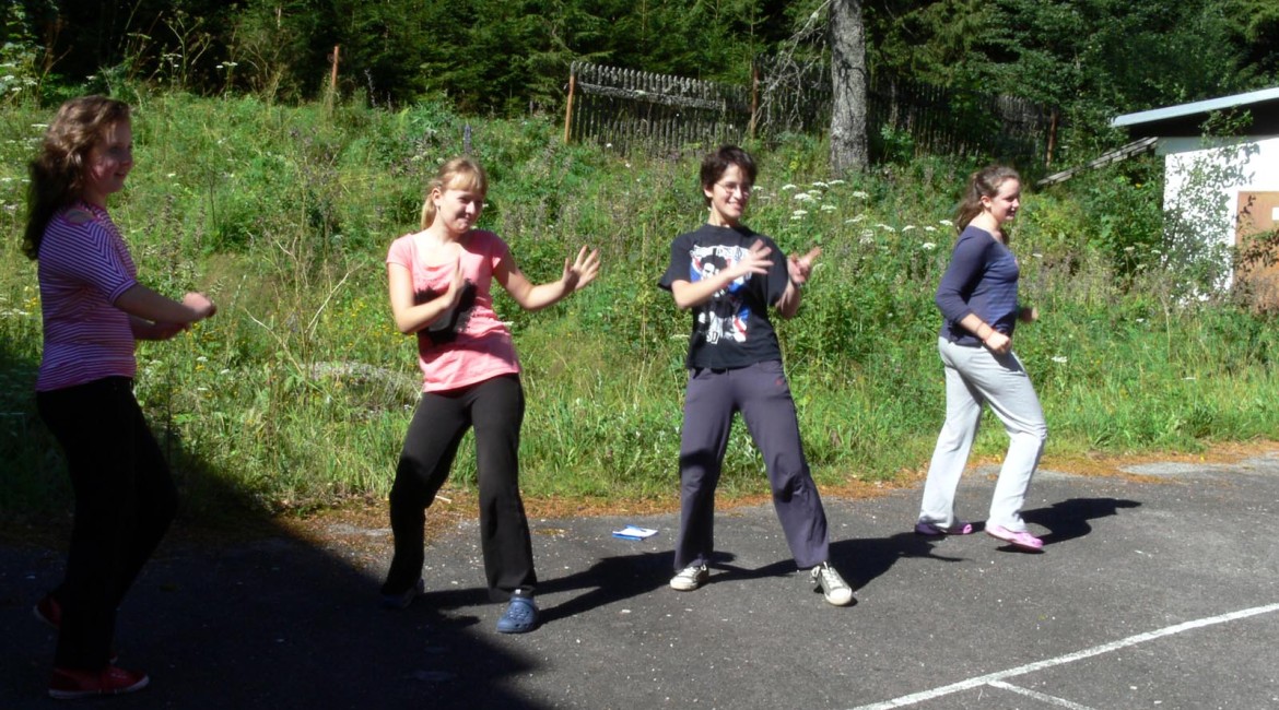 Fotky – anglický tábor – Nová Pec 2012