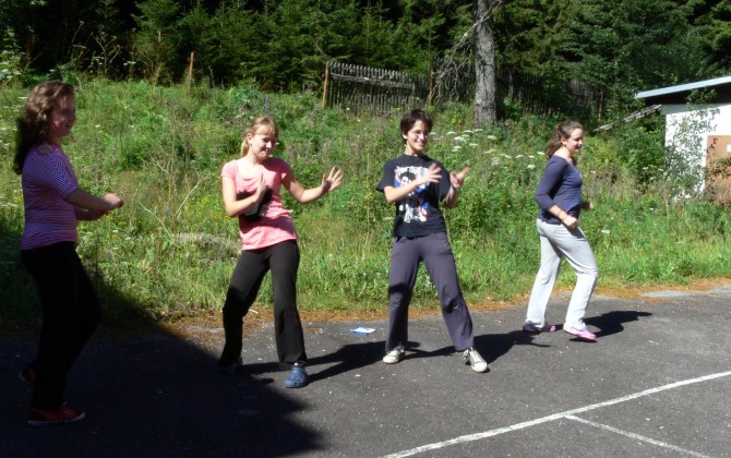 Fotky – anglický tábor – Nová Pec 2012