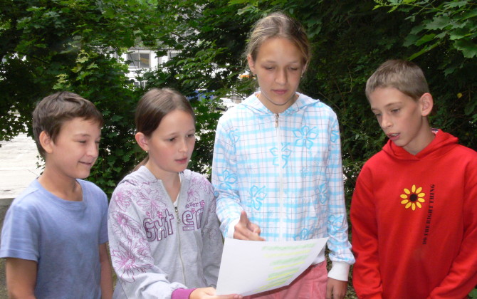 Fotky z příměstského anglického tábora v Č. Krumlově