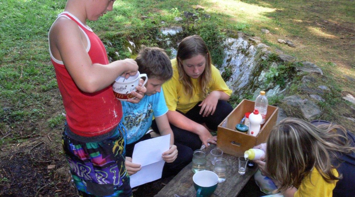 Fotky z jazykového tábora na Šumavě 2013