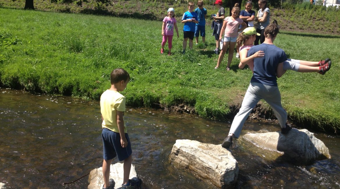 Fotky z jazykového příměstského tábora v Krumlově – 2016