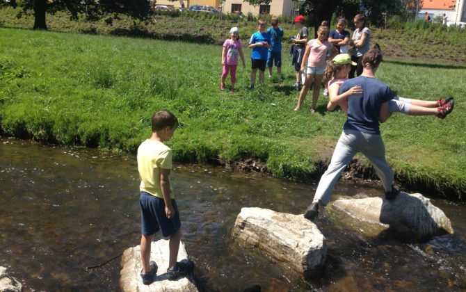 Fotky z jazykového příměstského tábora v Krumlově – 2016 Fotky z jazykového příměstského tábora v Krumlově – 2016