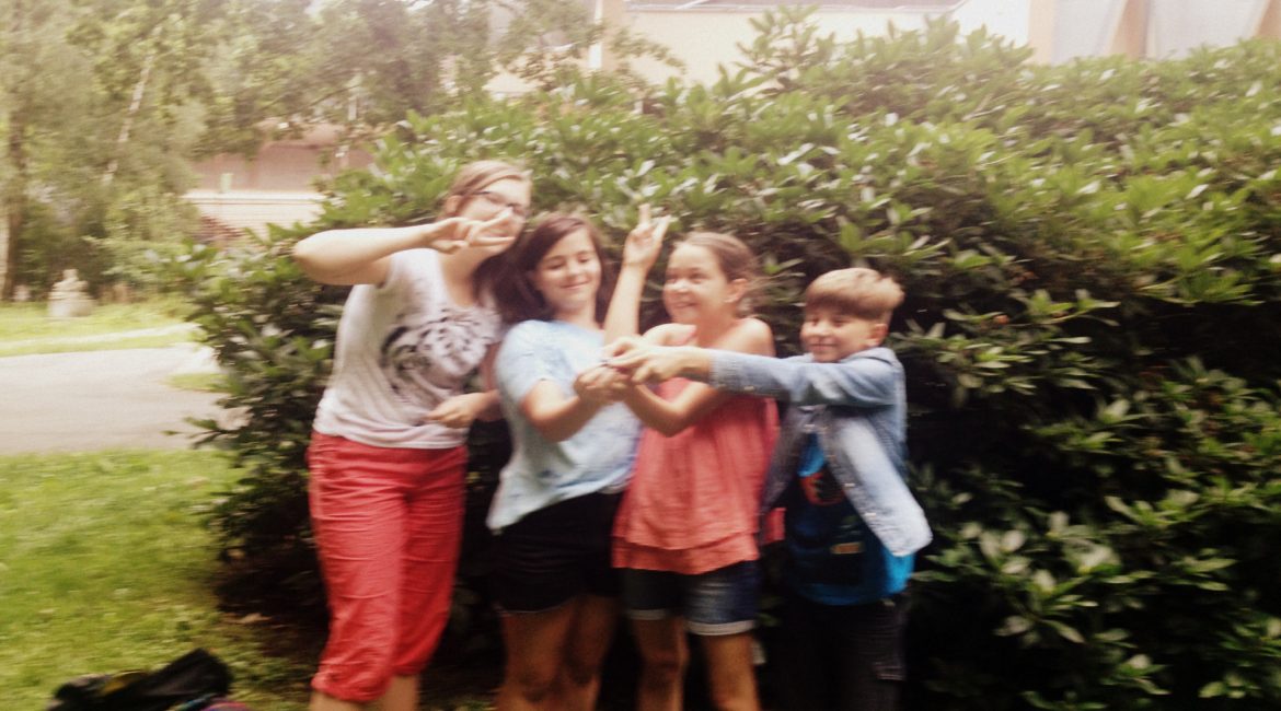 Fotky z anglického příměstského tábora v Budějovicích – týden od 25.7.2015