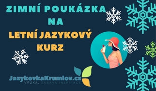Vánoční dárkový poukaz na letní kurzy Vánoční dárkový poukaz na letní kurzy