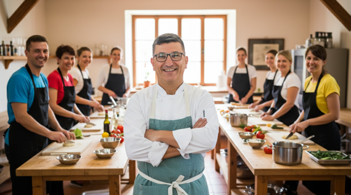 Procvičte si italštinu: Rozhovor s šéfkuchařem Robertem Agneli