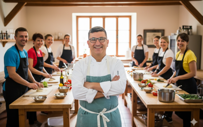 Procvičte si italštinu: Rozhovor s šéfkuchařem Robertem Agneli